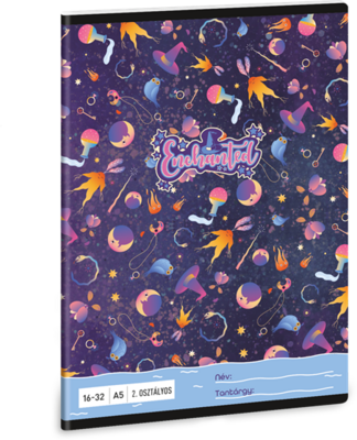 Ars Una Encahnted 24 (5350) A5 16-32 2. osztályos vonalas füzet