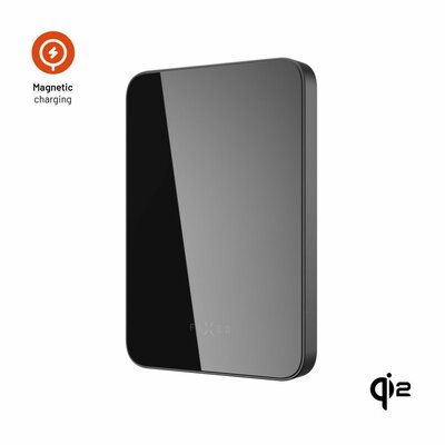 FIXED - MagZen 5 Qi2 külső akkumlátor 5000 mAh, fekete - FIXZENMC-5-BK