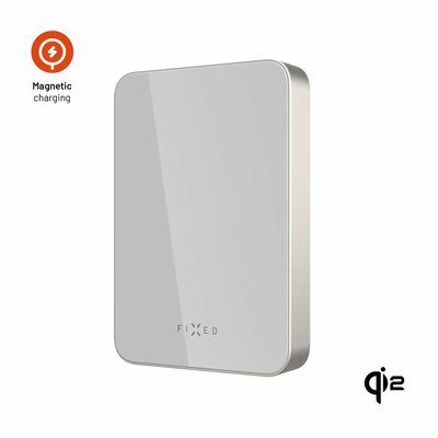 FIXED - MagZen 10 Oi2 10000 mAh külső akkumlátor, titán - FIXZENMC-10-TI