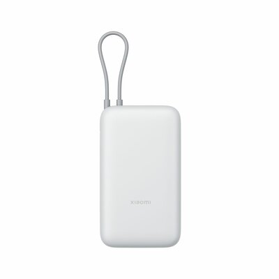 Xiaomi - 20000mAh PowerBank (Integrated Cable) Light Gray - BHR9738GL