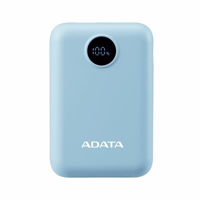 A-Data - C100 Digital Display 10000mAh PowerBank Blue - PC10022-12LB