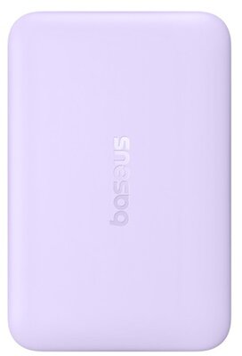 Baseus - EnerFill FM11 Magnetic vezeték nélküli gyorstöltő powerbank 10000 mAh, 22.5W, lila + USB Type-C, 30cm kábel - P1008210E513-00