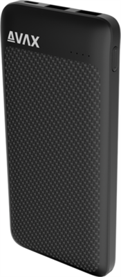 AVAX - LIGHTY+ 20W 20.000mAh powerbank USB-C (PD 3.0) + 2×USB-A, fekete - AVAX PB220