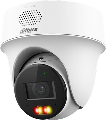 Dahua - IP PT turretkamera - IPC-PT1439H-PV (4MP, 2.8mm, LED+IR30m; H265, IP66, mikrofon, hangszóró) - IPC-PT1439H-PV-0280B