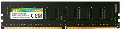 DDR4 SILICON POWER 3200MHz 32GB - SP032GBLFU320X02