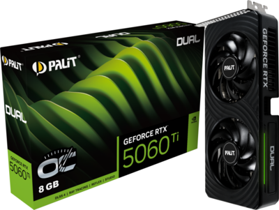 Palit RTX5060TI - Dual OC 8GB - NE7506TT19P1-GB2062D