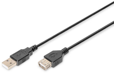 DIGITUS - USB-A hosszabbító kábel, 1,8 m - AK-300200-018-S