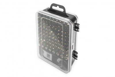 DIGITUS - Precíziós Szerelő Csavarhúzó Készlet, 115 részes - DA-70361