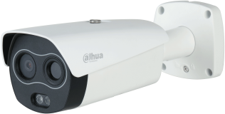 Dahua - IP Bullet dual hőkamera - TPC-BF2241-TB7F8 (256x192, 7mm / 4MP, 8mm, ICR, IR35m, IP67, WDR, audio, I/O, PoE) - TPC-BF2241-TB7F8-S2