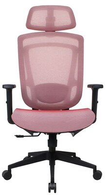 IRIS - ergonómikus, szövet-hálós irodai forgószék fej és háttámasszal - NIMBUS PIROS