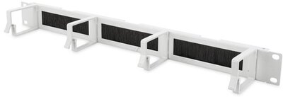 DIGITUS - kábelrendező panel kefés bemenetekkel 483 mm-es (19") szekrényekhez, 1U - DN-97662