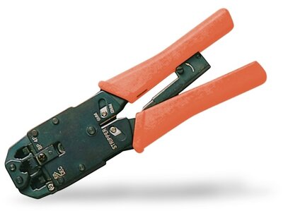 DIGITUS - Multi moduláris krimpelőfogó, tömör fémből - DN-94004