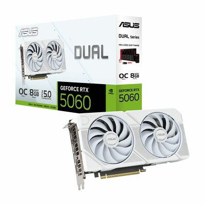 Asus RTX5060 - DUAL-RTX5060-O8G-WHITE