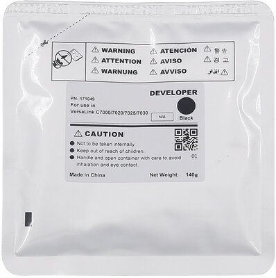 Utángyártott XEROX C7020/C7025 Developer Bk.400000 oldal kapacitás CT*