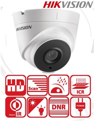 Hikvision - 4in1 Analóg turretkamera - DS-2CE56D0T-IT3F (2MP, 2,8mm, kültéri, EXIR40m, D&N(ICR), IP66, DNR) - DS-2CE56D0T-IT3F(2.8MM)