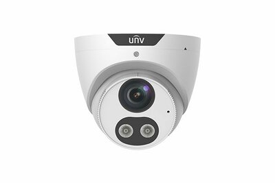Uniview - Prime-I 8MP Tri-Guard turret dómkamera, 4mm fix objektívvel, mikrofonnal és hangszóróval - IPC3618SB-ADF40KMC-I0