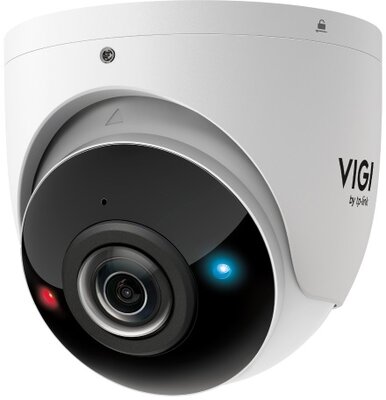 TP-Link - IP dómkamera fisheye - InSight S485PI (8MP, 1,65mm, IP67, H265+, IR20m, 12VDC/PoE, SD; mikr., hangsz.; fém) - INSIGHT S485PI