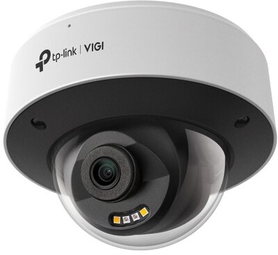 TP-Link - IP dómkamera - InSight S245 (FullColor, 4MP, 4mm, IP67, IK10, H265+, LED+IR30m, PoE, mikr., hangsz.; fém ház) - INSIGHT S245(4MM)