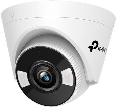 TP-Link - IP turretkamera - C430 (FullColor, 3MP, 4mm, H265+, fehér LED30m, IR30m, PoE/12VDC, mikrofon) - VIGI C430(4MM)
