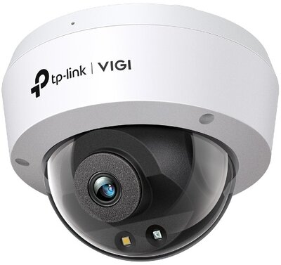 TP-Link - IP dómkamera - C240 (DualLight, 4MP, 4mm, IK10, IP67, H265+, IR+LED30m, SD; 12VDC/PoE) - VIGI C240(4MM)