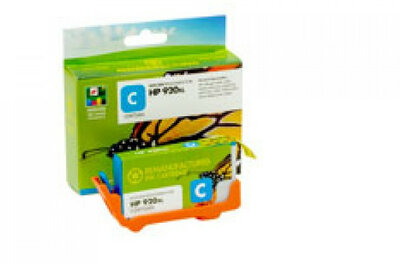 Utángyártott HP CD972A Tintapatron Cyan SCC No.920XL