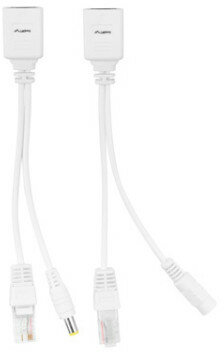 Lanberg - POE INJEKTOR PASSZÍV UTP ADAPTER KÉSZLET 15CM - AD-POE-0015-W