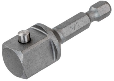 DEWALT - Adapter, IMPACT 1/4" hatlapúról 1/2" négylapúra - DT7512-QZ
