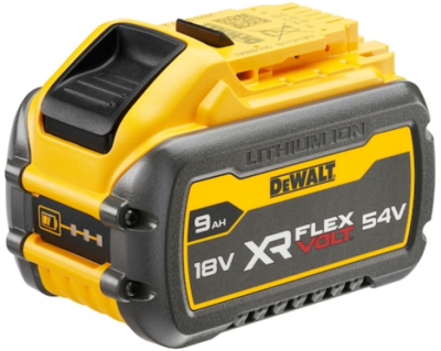 DEWALT - Akkumulátor, 18/54V, 9Ah, XR FLEXVOLT, Li-Ion - DCB547-XJ