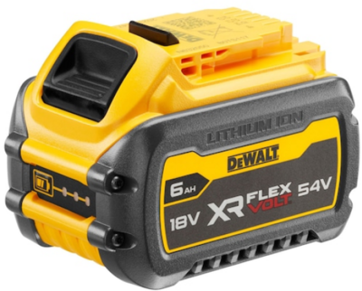 DEWALT - Akkumulátor, 18/54V, 6Ah, XR FLEXVOLT, Li-Ion - DCB546-XJ
