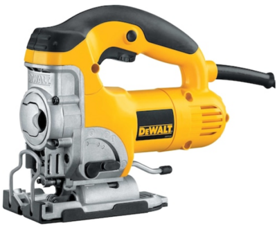 DEWALT - Dekopírfűrész, 701W, felsőfogantyús, lengőlöket, koffer - DW331K-QS