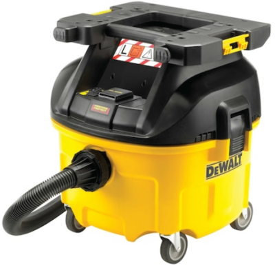 DEWALT - Porszívó, 30L, 1400W, L osztály, TSTAK, szűrőtisztító, szinkron - DWV901LT-QS