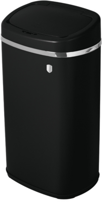 Berlinger Haus - 58 L matt fekete szenzor érzékelős szemetes - BH/9526