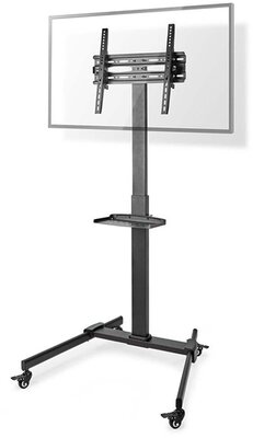 Nedis - kerekes gurulós LCD TV/Monitor állvány (tartó konzol), 32"-55", szabadon álló, 35kg - TVSM5100BK