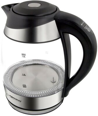 ESPERANZA - ELEKTROMOS VÍZFORRALÓ LEDDEL ÉS HŐMÉRSÉKLET-SZABÁLYOZÓVAL SEINE 1.7 L FEKETE 1.7 L - EKK026