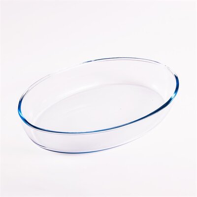 BORCAM ovális hőálló üvegedény