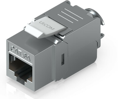 Ubiquiti - Cat.6A RJ45 FTP árnyékolt Keystone Jack 12db/csomag - UACC-Keystone-Jack-C6A