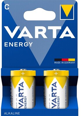 VARTA - Energy C (LR14) baby elem 2db/csomag (műanyagmentes csomagolás) - 4114229422