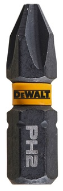 DEWALT - Bithegy, csavarhúzó, PH2, 25mm, FLEXTORQ, 5db - DT7994T-QZ
