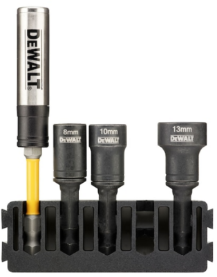 DEWALT - Hegytartó, tisztítható behúzófej + torziós, 5db - DT70827-QZ