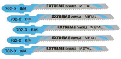 DEWALT - Dekopírfűrészlap, fém, 5db, T118EOF, 1,5-4mm - DT2054-QZ