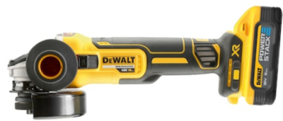 DEWALT - Sarokcsiszoló, 18V, XR, szénkefe nélküli, 125mm - DCG405H2T-QW