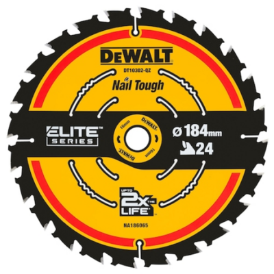 DEWALT - Körfűrészlap, Extreme, 184x16 mm, 24 fog - DT10302-QZ