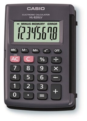 Casio - Zsebszámológép - HL-820LV