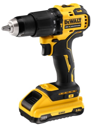 DEWALT - Ütvefúró-csavarozó, 18V, XR, kefe nélküli, 2Ah - DCD709D2T-QW