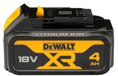 DEWALT - Akkumulátor, 18V, 4Ah, XR, Li-Ion - DCB182-XJ