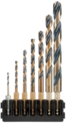 DEWALT - Hegytartó, fémfúró, hatszög szár, 7db - DT70831-QZ