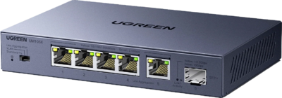 UGREEN - 6 portos 2.5 Gigabit Ethernet switch CM753 - 35048EU