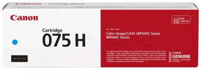 Canon - CRG075H Toner Cyan 2500 oldal kapacitás - 6368C002
