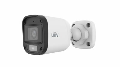 Uniview - 5MP analóg ColorHunter Dual-light csőkamera, 2,8mm fix objektívvel, mikrofonnal (DL) - UAC-B115-AF28-DL