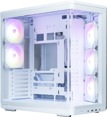 Zalman - P60 WHITE számítógépház - Fehér